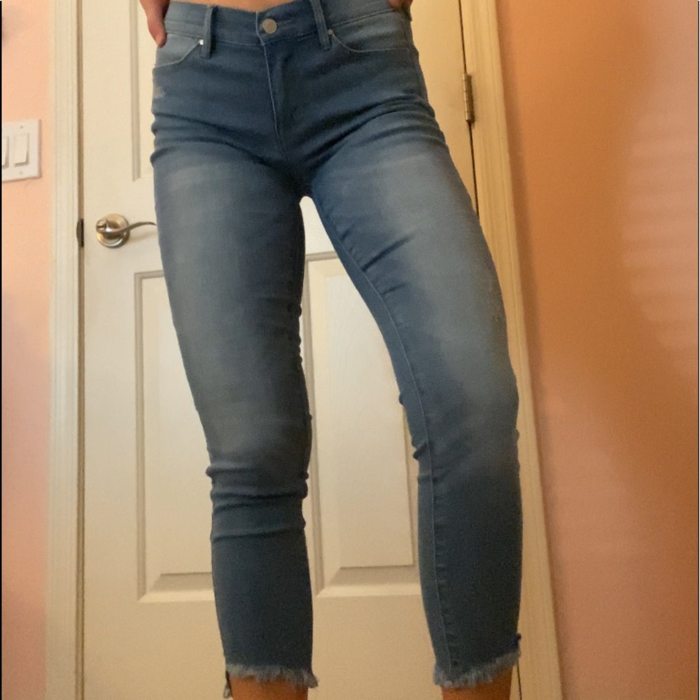 Pacsun fringe ankle jeggings